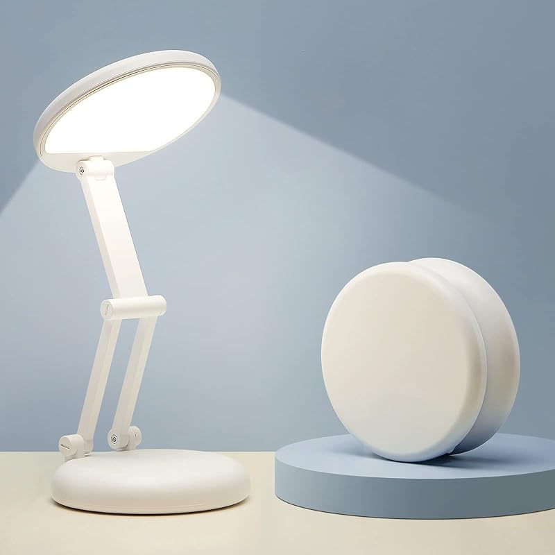 One Fire Rechargeable Table Lamp, 3600mAh Battery Operated Lamp Desk Lamp - Table Lamps, product photo on a white background