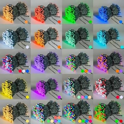 Dazzle Bright 66FT 200 LED Smart Color Changing Christmas Halloween Lights - image 3 of 4