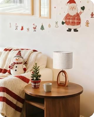 Small Table Lamp, 14.2" Cute Little Desk Lamp, Wood Bedside Lamp with Linen Lampshade, Modern Nightstand Lamp for Bedroom, E26 Base, Bulb Not Included, Beige and Dark Natural LE07TL05 - image 4 of 4